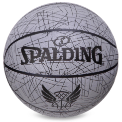 Спортивні активні ігри - М'яч баскетбольний SPALDING TREND LINES 76911Y №7 Сірий