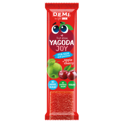 Сладости - Пастила фруктовая DEMI Yagoda Joy с соком вишни (4820280821371) Сладости - Пастила фруктовая DEMI Yagoda Joy с соком вишни (4820280821371)