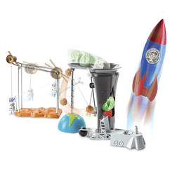 Наукові ігри, фокуси та досліди - Іграшковий набір Spin Master Rube Goldberg Запуск ракети (6033575)