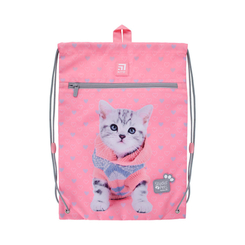 Рюкзаки и сумки - Сумка для обуви Kite Education Студия питомцев розовая с карманом (SP21-601M-2)