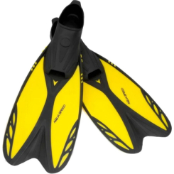 Для пляжу і плавання - Ласти Aqua Speed Vapor 6711 (724-18) 28/30 (19-20 см) Чорно-жовті (5908217667113)