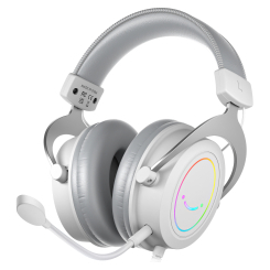 Наушники - Гарнитура Fifine RGB white (H3W)