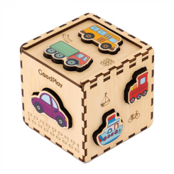 Развивающие игрушки - Кубик-сортер Good Play Транспорт (CUB-4-011)