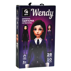Наборы для творчества - Магнитная одевалка Qbee Wendy (QB600-010)