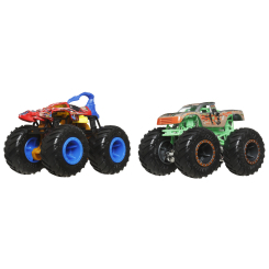 Автомоделі - Набір автомоделей Hot Wheels Monster trucks Scorpedo vs Baja buster (FYJ64/JCC64)