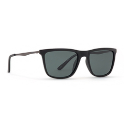 Солнцезащитные очки - Солнцезащитные очки INVU Вайфареры черные металл (K2906A)