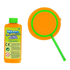 Уцінені іграшки - Уцінка! Мильні бульбашки Wanna bubbles Гігантський розмір помаранчевий (BB095-2)