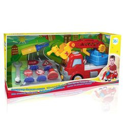 Машинки для малюків - Ігровий набір Пожежний з машинкою BeBeLino (58013)