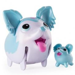Фігурки тварин - Ігрова фігурка Chubby Puppies Небесно-блакитний Той-спанієль (SM56700-1)
