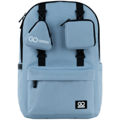 Рюкзаки и сумки - Рюкзак GoPack Education Teens серо-голубой (GO25-178L-3)