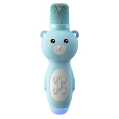 Микрофоны - Детский микрофон Remzona Mikaro Wild голубой (KM-03BL)