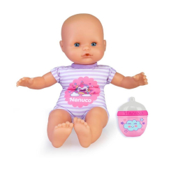 Пупсы - Пупс Nenuco с бутылкой-погремушкой (NFN87000) Пупсы - Пупс Nenuco с бутылкой-погремушкой (NFN87000)