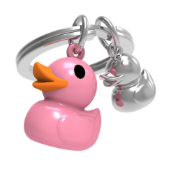 Брелоки - Брелок Metalmorphose Pink duck (8000020378241)