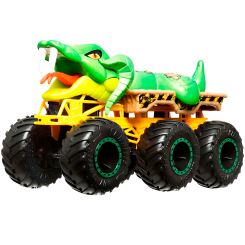 Автомоделі - Автомодель Hot Wheels Monster Trucks Супер-тягач Cage rattler (HWN86/6) Автомоделі - Автомодель Hot Wheels Monster Trucks Супер-тягач Cage rattler (HWN86/6)