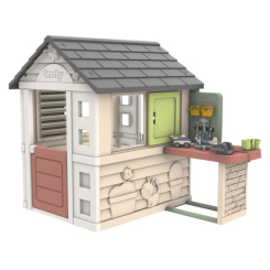 Ігрові комплекси, гойдалки, гірки - ​Ігровий будинок Smoby Life Садова майстерня з станком, інструментами та аксесуарами (7600810742)