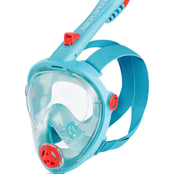 Для пляжу і плавання - Повнолицева маска Aqua Speed SPECTRA 2.0 бірюзовий Дет L (5908217670830)