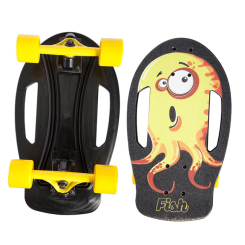 Скейтборды - Скейтборд Fish SK-420 FDSO Черно-желтый (60508270) (1973212415)