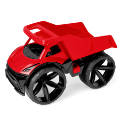 Машинки для малышей - Самосвал WADER Maximus красный (64000)