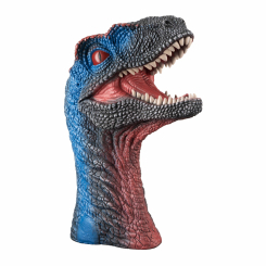 Фигурки животных - ​Игрушка-перчатка Same Toy Раптор серый (X310UT)