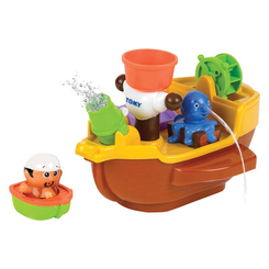 Игрушки для ванны - Игрушка для ванной Пиратский корабль TOMY (Т71602)