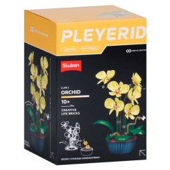Конструкторы с уникальными деталями - Конструктор Sluban Горшок с орхидеями (M38-P8063C) Конструкторы с уникальными деталями - Конструктор Sluban Горшок с орхидеями (M38-P8063C)