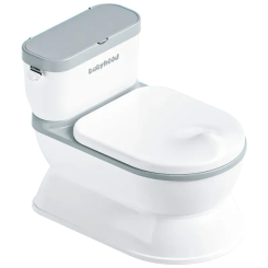 Товари для догляду - ​Дитячий горщик Babyhood Унітаз сірий (BH-149G)