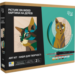 Набори для творчості - Набір для випалювання Rosa Start Cats (N000154)