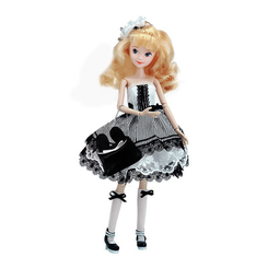Ляльки - Лялька Kurhn Благословення у біло-чорній сукні (6938142011513/1151-1)