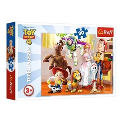 Класичні пазли - Пазли Trefl Toy story 4 Готові до гри 30 деталей (18243)