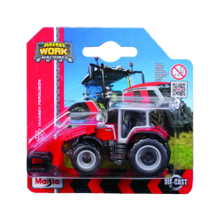 Транспорт и спецтехника - Автомодель Maisto Mini Work Machine Трактор красный (15591/1)
