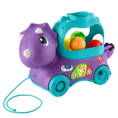 Развивающие игрушки - Каталка Fisher-Price Smart Stages Веселый трицератопс (HNR53)