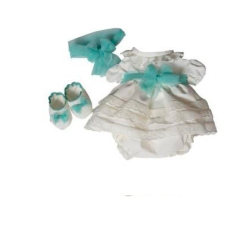 Одежда и аксессуары - Набор одежды для пупсов Munecas De Cuna 55 см голубой (8436587143526)