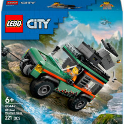 Конструктори LEGO - Конструктор LEGO City Позашляхова гірська вантажівка 4x4 (60447)