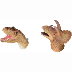 Фігурки тварин - Ігровий набір Same Toy Пальчиковий театр. Тиранозавр та Трицератопс  (X236Ut-2)