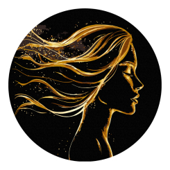 Товари для малювання - Картина за номерами Brushme Золотий жіночий образ 30 см (RCB00122M) Товари для малювання - Картина за номерами Brushme Золотий жіночий образ 30 см (RCB00122M)