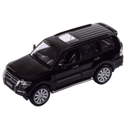 Транспорт и спецтехника - Автомодель Автопром Mitsubishi Pajero 4WD Turbo черная (68463/68463-1)