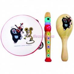 Розвивальні іграшки - Набір музичних інструментів Кротик Bino (13754)