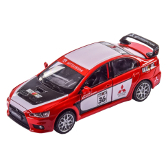 Транспорт и спецтехника - Автомодель Автопром Mitsubishi Lancer Evolution красная (68410/68410-2)
