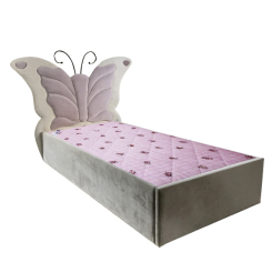 Детская мебель - Кровать BELLE Бабочка 80 см х 200 см (6377900)