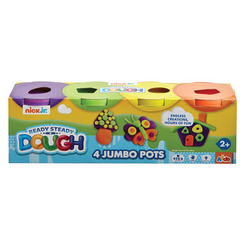 Наборы для лепки - Набор Addo Ready Steady Dough 4 контейнера ассортимент (318-13120-BN)