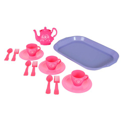 Детские кухни и бытовая техника - Набор посуды Чайный сервиз с подносом Simba (4735259)