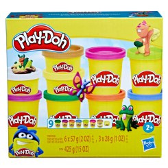 Набори для ліплення - Набір для ліплення Play-Doh Кольоровий сад 9 баночок (F7369/F7966)