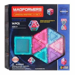 Магнітні конструктори - Магнітний конструктор Magformers Вікно натхнення 14 елементів (714003)