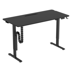 Мебель для геймеров - Компьютерный стол OfficePro с электрорегулировкой высоты Black (ODE1575B)