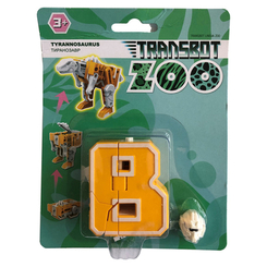 Трансформери - Іграшка-трансформер Transbot Lingva zoo Тиранозавр (T15507/1/T15507/1-2)