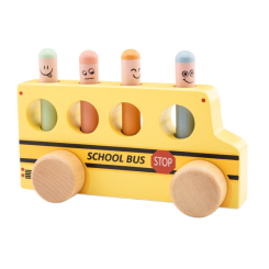 Развивающие игрушки - Развивающая игрушка New classic toys Школьный автобус (10547)