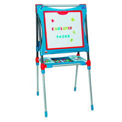 Детская мебель - Набор для рисования двусторонний Blue Smoby металлический (410202)