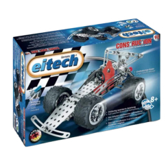 Конструктори з унікальними деталями - Конструктор Eitech Гоночний автомобіль-квадроцикл 180 деталей (С92)