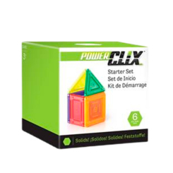 Магнитные конструкторы - Магнитный конструктор Guidecraft PowerClix Solids (G9481)