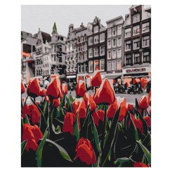 Товары для рисования - Картина по номерам Brushme Тюльпаны Амстердама (BS34169)